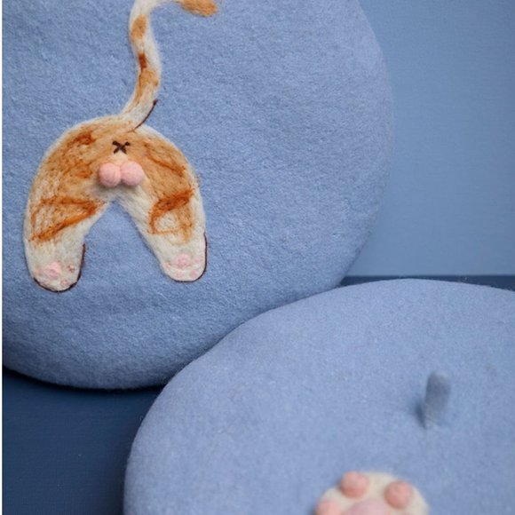 Luxury Designer Painter Hat | 100% Handmade Gift - Picture 3 of 5